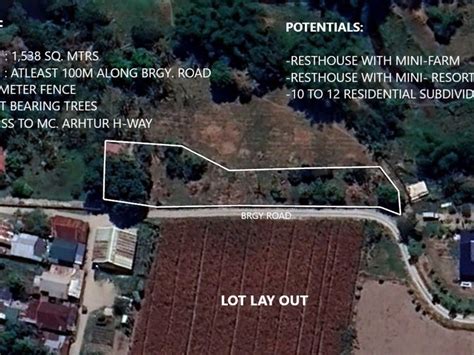 Capas, Tarlac Lot For Sale .